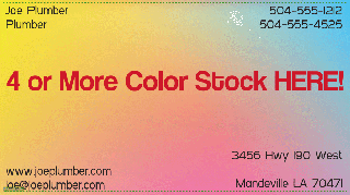 4 Color Order