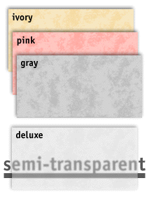 Samples of Plate (Vellum) Stocks